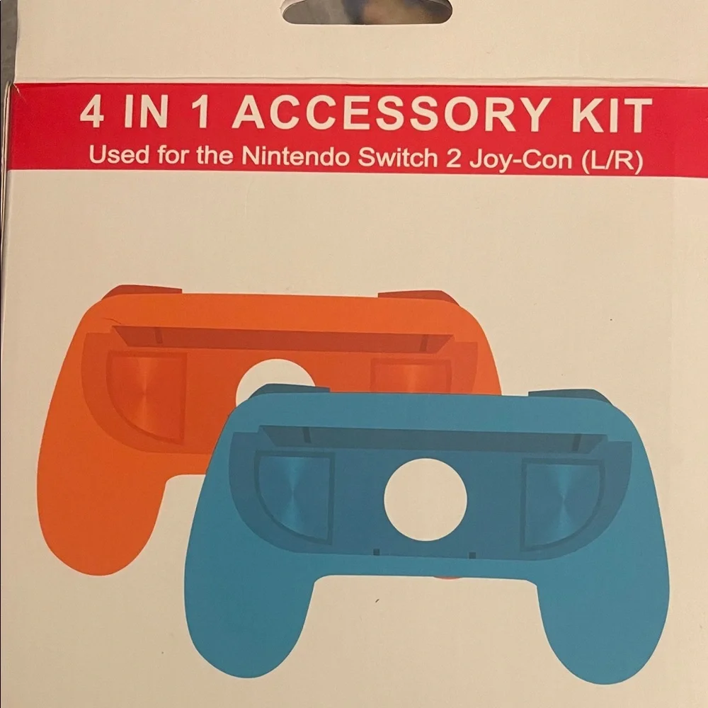 NWT 4 in 1 Nintendo Switch Joy-Con Accessory Kit